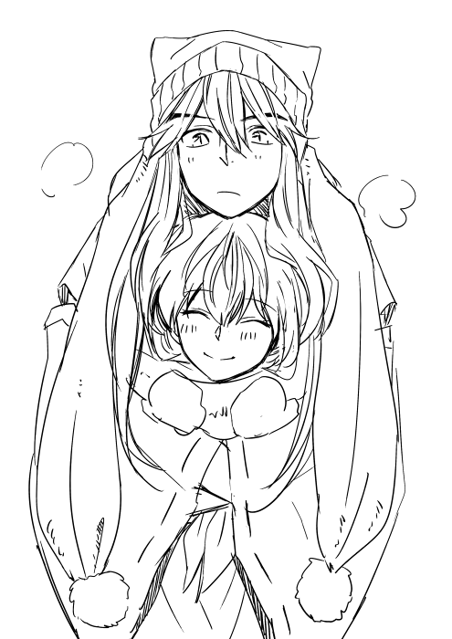 マフラー犬かご